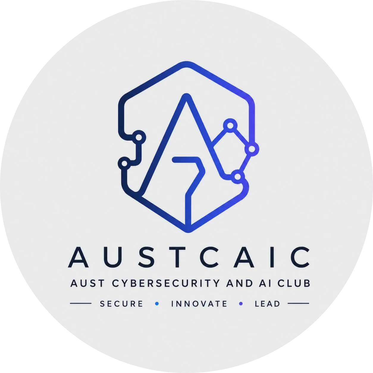 AUST Cybersecurity and AI Club logo